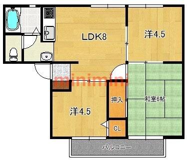 同じ建物の物件間取り写真 - ID:227080359513