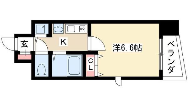 プレサンス名古屋駅前ヴェルロード 0907｜愛知県名古屋市中村区名駅３丁目(賃貸マンション1K・9階・21.17㎡)の写真 その2