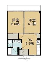 フェアロージュ南大分 202 ｜ 大分県大分市田中町３丁目（賃貸アパート2DK・2階・38.50㎡） その2