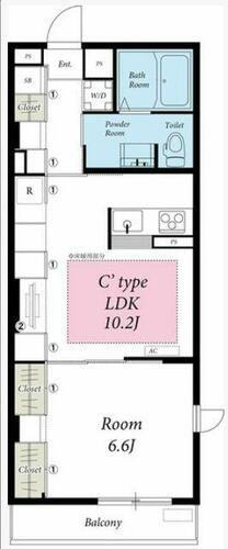 同じ建物の物件間取り写真 - ID:212041888960