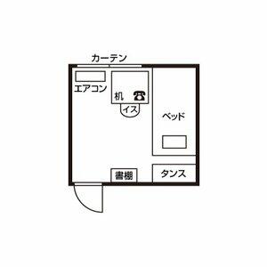 ドーミー吹上公園 C301｜愛知県名古屋市昭和区吹上町２丁目(賃貸マンション1R・3階・7.29㎡)の写真 その2