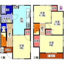 南馬込６－３１戸建て 101 ｜ 東京都大田区南馬込６丁目（賃貸一戸建4DK・--・67.90㎡） その2