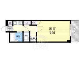 大阪府摂津市別府１丁目（賃貸マンション1K・4階・23.00㎡） その2