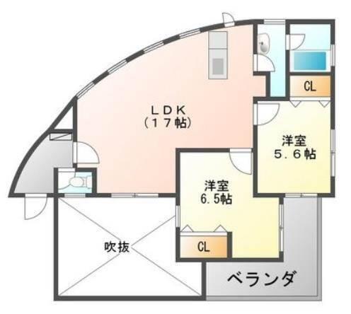 同じ建物の物件間取り写真 - ID:233019559939