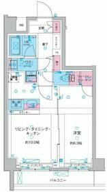 ＧＥＮＯＶＩＡ西馬込ＩＩＩ 301｜東京都大田区仲池上２丁目(賃貸マンション1LDK・3階・40.80㎡)の写真 その2