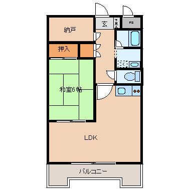 同じ建物の物件間取り写真 - ID:204003303066