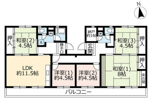 同じ建物の物件間取り写真 - ID:226066286482