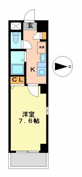 ドミール長者町 406｜愛知県名古屋市中区錦２丁目(賃貸マンション1K・4階・24.97㎡)の写真 その2