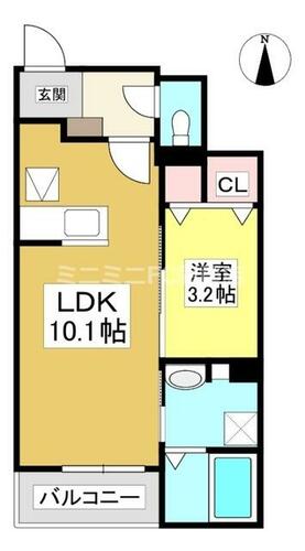 同じ建物の物件間取り写真 - ID:223032221735