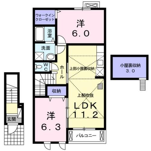 同じ建物の物件間取り写真 - ID:229009025085