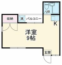 ヴェレーザ志木 102 ｜ 埼玉県富士見市水谷東３丁目（賃貸アパート1R・1階・17.82㎡） その2