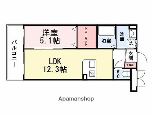 同じ建物の物件間取り写真 - ID:240028692950