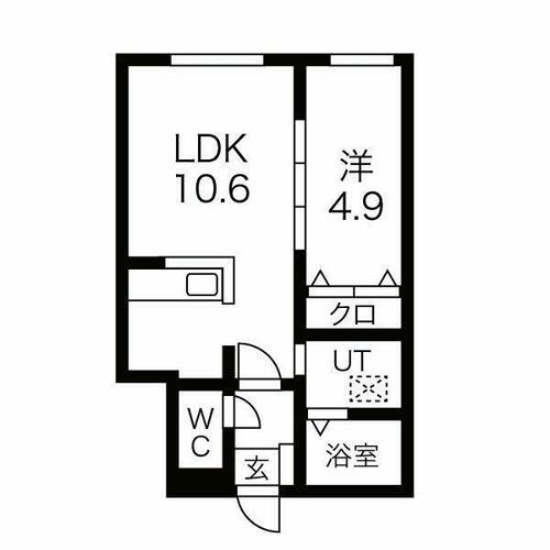 同じ建物の物件間取り写真 - ID:201022219573