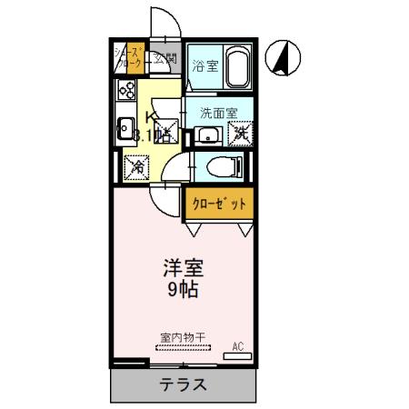 埼玉県さいたま市西区大字指扇(賃貸アパート1K・1階・30.03㎡)の写真 その2