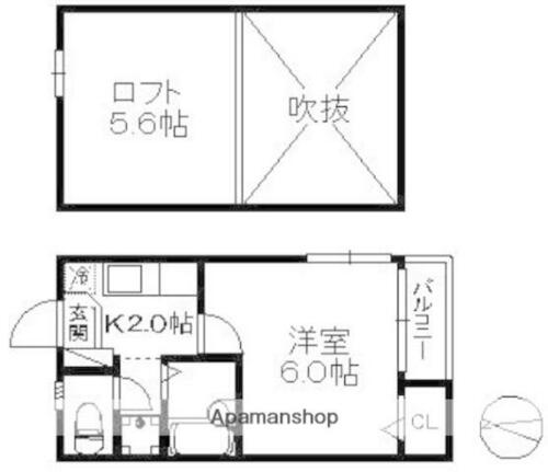 同じ建物の物件間取り写真 - ID:240028650501