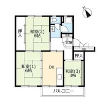 ＵＲ北本 0040502 ｜ 埼玉県北本市栄（賃貸マンション3DK・5階・54.03㎡） その2