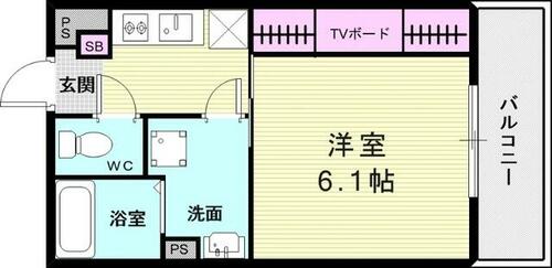 同じ建物の物件間取り写真 - ID:227082141384