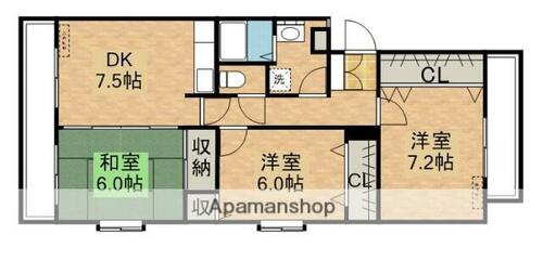 同じ建物の物件間取り写真 - ID:246005458049