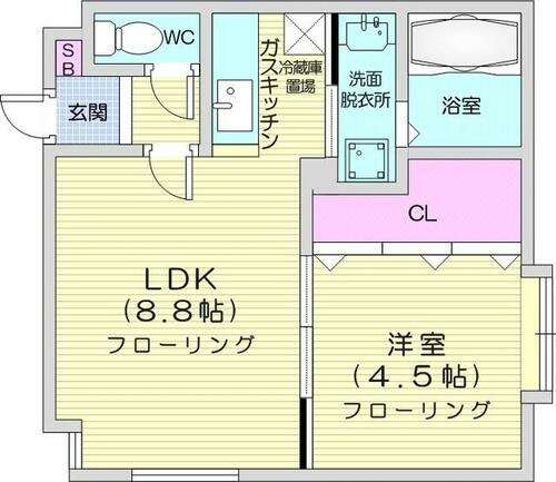 同じ建物の物件間取り写真 - ID:201022203608