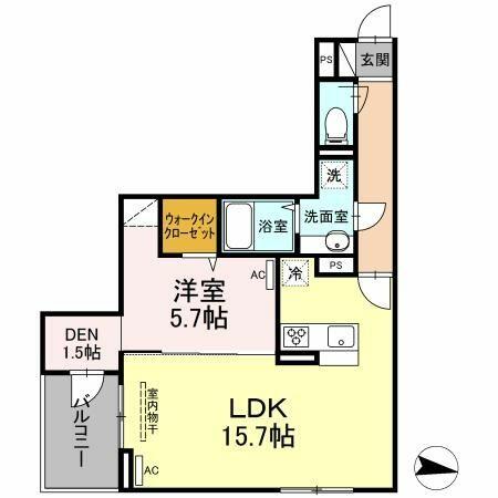 同じ建物の物件間取り写真 - ID:213100616583