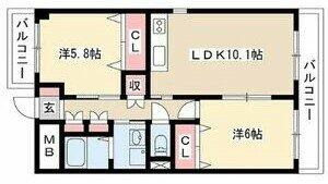 同じ建物の物件間取り写真 - ID:223031753520