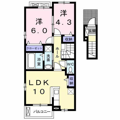 同じ建物の物件間取り写真 - ID:211047020806