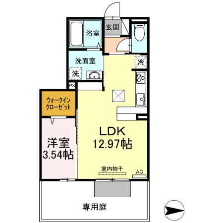 同じ建物の物件間取り写真 - ID:241004846079