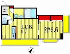 Ｌａ　Ｆｉｇｌｉａ（ラ・フィリア） 205 ｜ 千葉県千葉市中央区新田町（賃貸マンション1LDK・2階・36.69㎡） その2