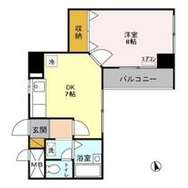 サンクレールコート 202 ｜ 千葉県市川市行徳駅前１丁目（賃貸マンション1DK・2階・30.60㎡） その2