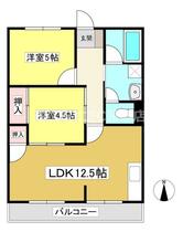 丸和グリーンハイツ 403 ｜ 愛知県蒲郡市三谷町東４丁目（賃貸マンション2LDK・4階・52.00㎡） その2