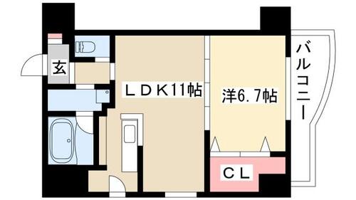 同じ建物の物件間取り写真 - ID:223032033028