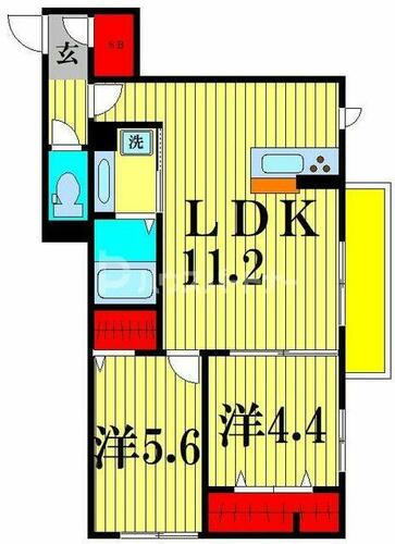 同じ建物の物件間取り写真 - ID:212041392008