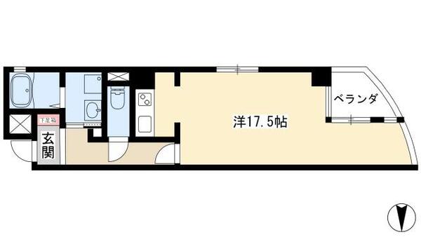 ＴＨＥ　ＲＥＳＩＤＥＮＣＥ　ＫＡＮＡＹＡＭＡ　ＳＯＵＴＨ 402｜愛知県名古屋市熱田区横田２丁目(賃貸マンション1K・4階・46.67㎡)の写真 その2