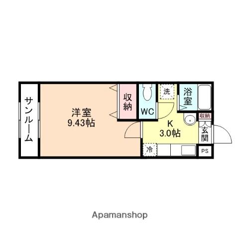 同じ建物の物件間取り写真 - ID:216001981604