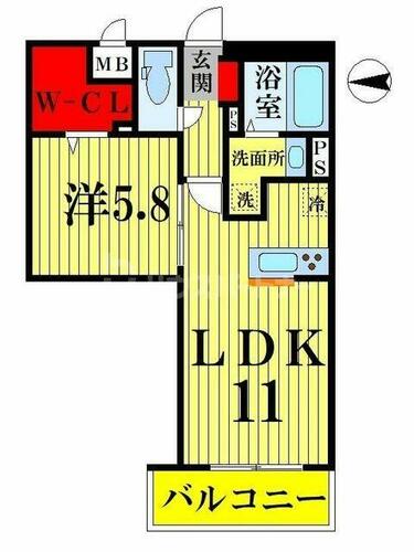 同じ建物の物件間取り写真 - ID:212042680036