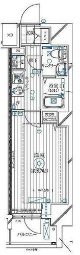 同じ建物の物件間取り写真 - ID:213105775825