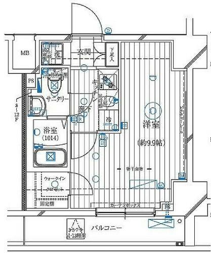 同じ建物の物件間取り写真 - ID:213105776452