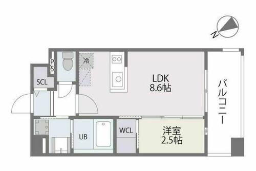 同じ建物の物件間取り写真 - ID:240027459276