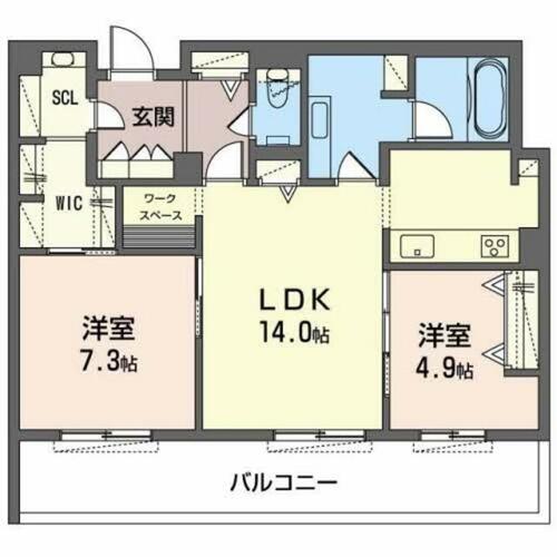 同じ建物の物件間取り写真 - ID:227082483375