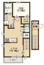 ＬａｃｉｎｅＣｉｅｌ 203 ｜ 大阪府門真市泉町（賃貸アパート1LDK・2階・41.38㎡） その2