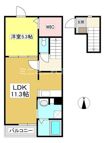 同じ建物の物件間取り写真 - ID:223032084407