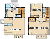 調布市緑ケ丘２丁目 2階建 築22年のイメージ