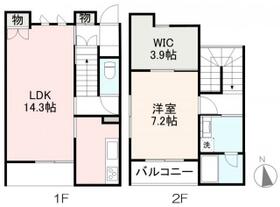 エクスペルテ C ｜ 香川県高松市伏石町（賃貸アパート1LDK・1階・63.38㎡） その2