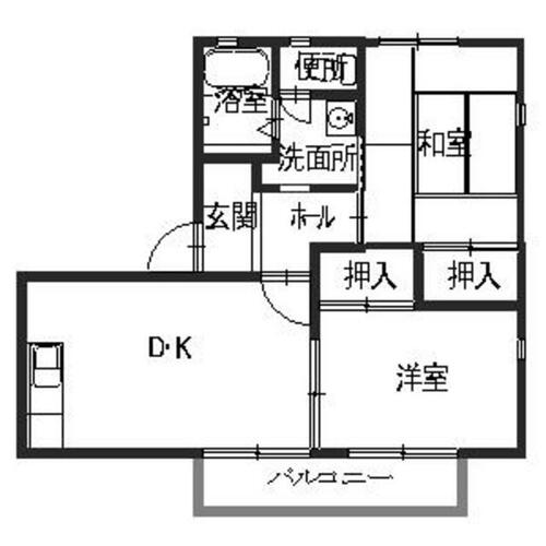 同じ建物の物件間取り写真 - ID:228048844045