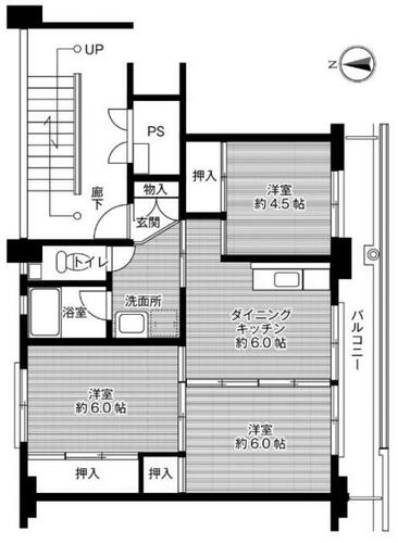 同じ建物の物件間取り写真 - ID:237004927391