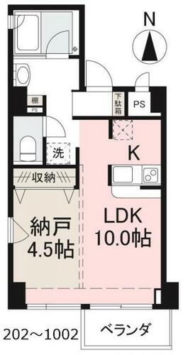 同じ建物の物件間取り写真 - ID:237004930701