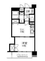 ダイアパレスステーションプラザ前橋Ⅱ 704 ｜ 群馬県前橋市表町２丁目（賃貸マンション1DK・7階・31.98㎡） その2