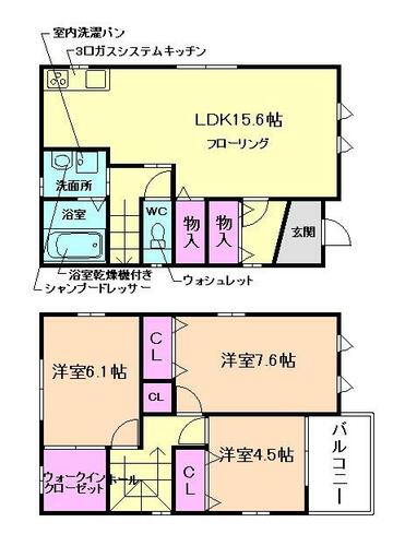 同じ建物の物件間取り写真 - ID:227081042398