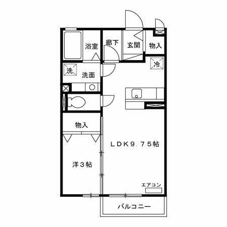 同じ建物の物件間取り写真 - ID:213103241078