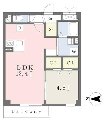 同じ建物の物件間取り写真 - ID:229008939466